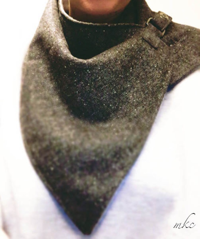 Model "Praga scarf"